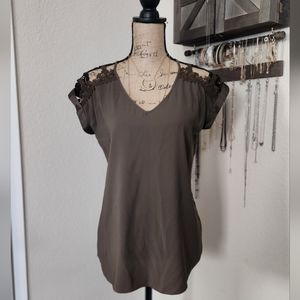 Express Army Green Blouse